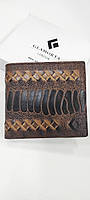 Мужской кожаный кошелек, мужской кошелек из натуральной кожи Мужское кожаное портмоне Кошелек на подарок