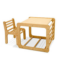 Детский набор стол и стул "КУБИК"