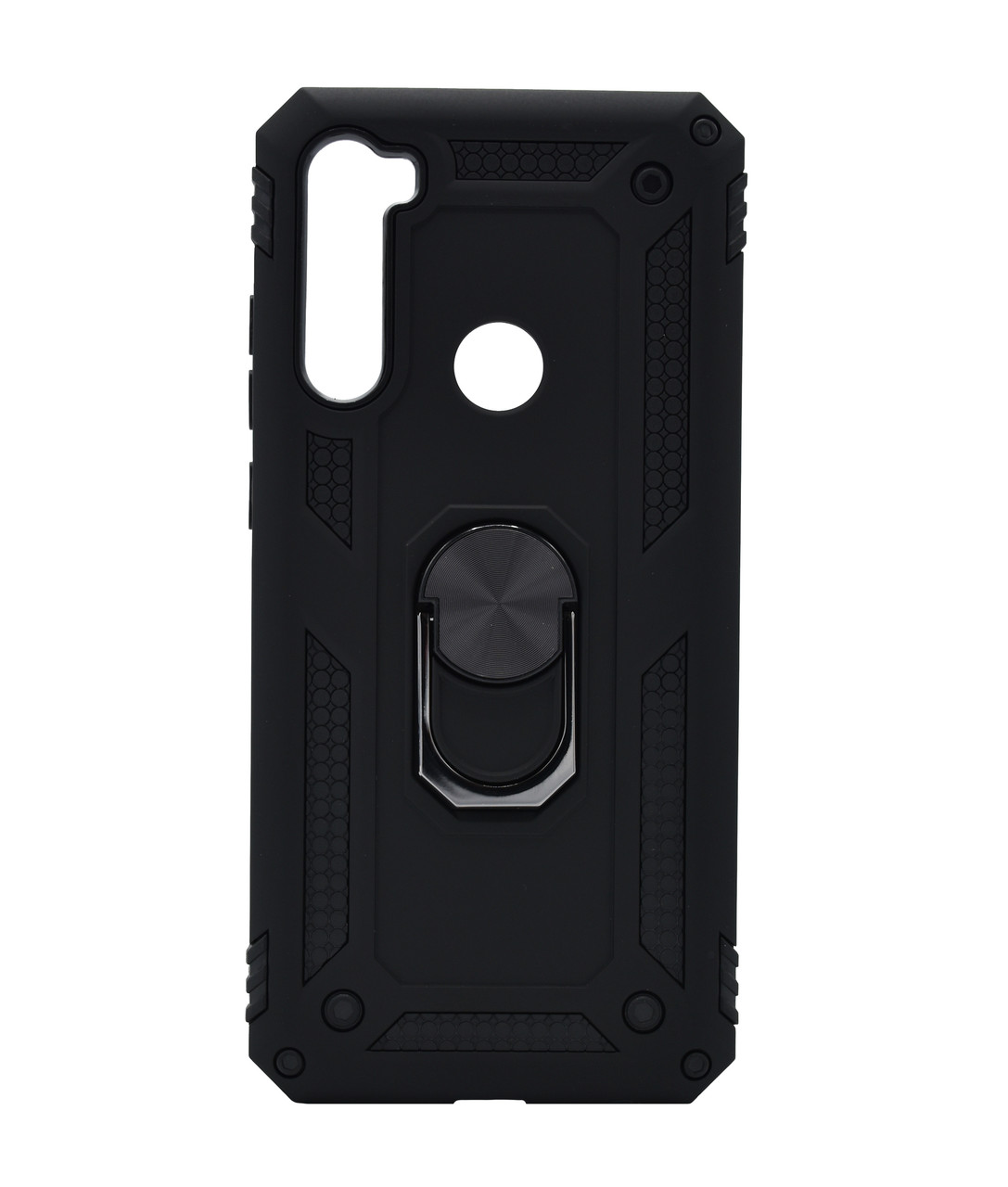 Ударопрочный чехол Serge Ring for Magnet для Xiaomi Redmi Note 8T (чёрный) - фото 1 - id-p1578912397