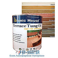 Тунгове терасне масло «Terrace Tung oil» Bionic House (Біонік Хаус) 2.8 л