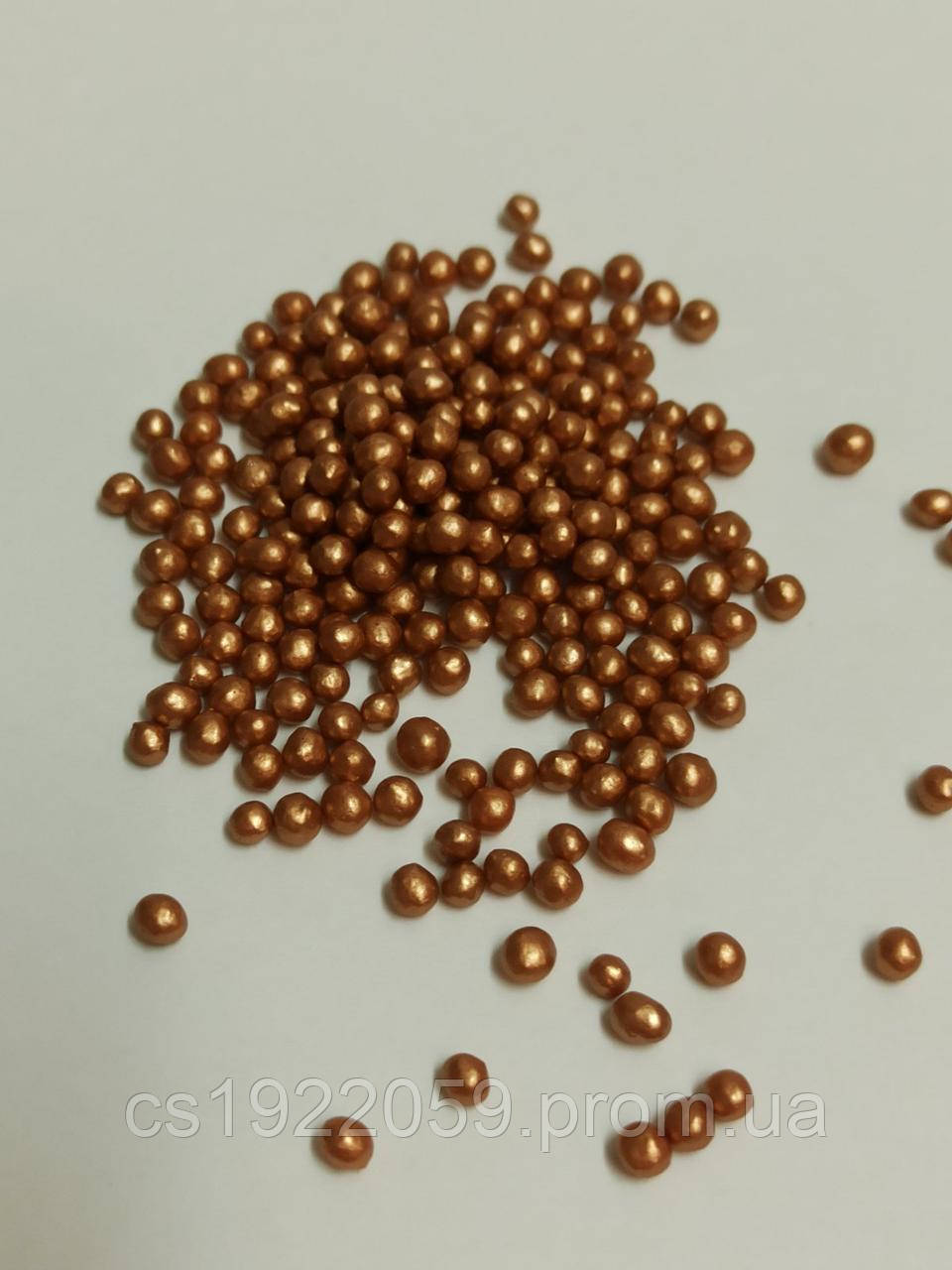 Купить Рисовые шарики в шоколадной глазури бронзовые, перламутровые ...