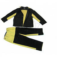 Спецодягни для зварника та працівників металургії зі вставками із замші