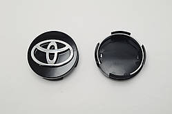 Ковпачки заглушки литих дисків Toyota Corolla Auris Camry Rav4 Venza чорні