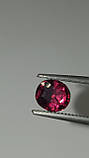 Натуральний Гранат Родоліт 1.15Ct. 6.3 x 5.6 x 3.95mm, фото 3