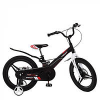Велосипед дитячий двоколісний PROFI LMG18235 Hunter, 18 дюймів, чорний
