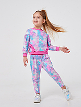 Комплект кофта+штани для дівчинки Smil 116554/115515, 116 принтований