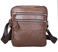 Мужская кожаная сумка BON392323 коричневая