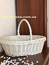 Корзина плетена святкова. Арт:99092