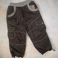 Балоновые брюки на зиму утеплённые для мальчика 110 см (4/5 лет)