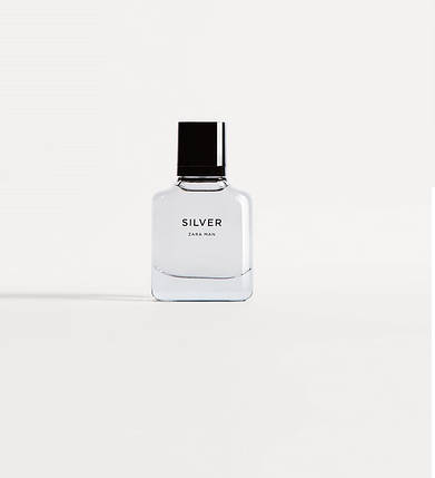 Туалетна вода для чоловіків Zara Man Silver 30 мл, фото 3