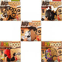 Набори для випилювання та випалювання по дереву