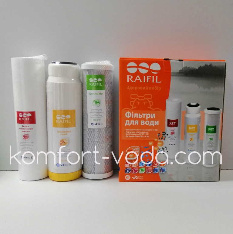 Комплект картриджів RAIFIL RESIN TRIO (зваження)