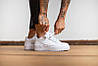 Кросівки Nike Air Force 1 Shadow Triple White, фото 6