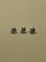 Три натуральні діаманти 0.56 карат 3.5 x 3.5 x 2.12mm
