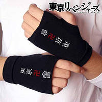 Митенки-перчатки Токийские мстители "С надписью" Tokyo Revengers