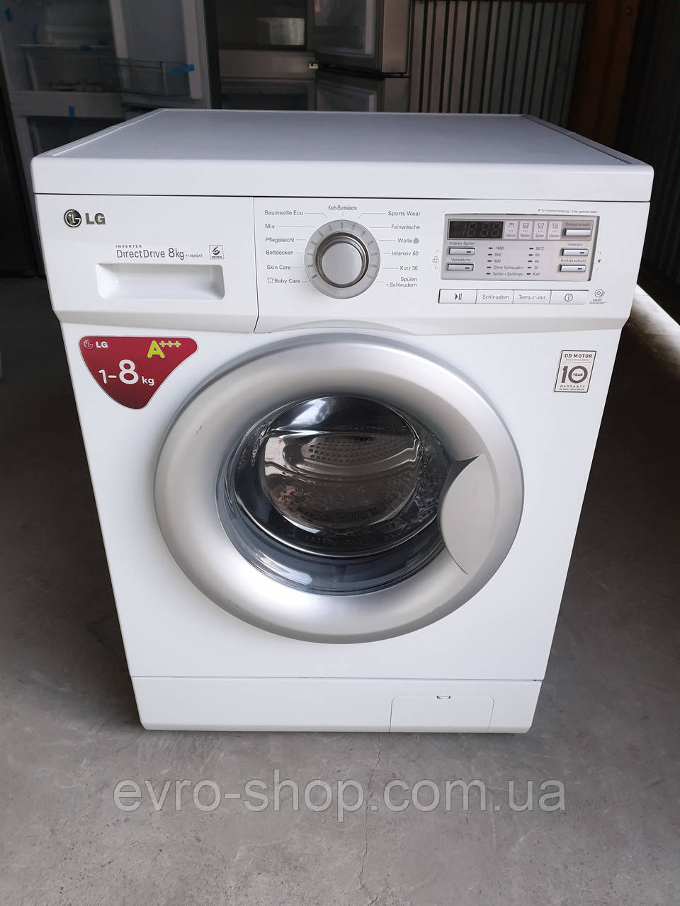 Пральна машина LG Inverter Direct Drive 8 KG / F14B8SAT, фото 1