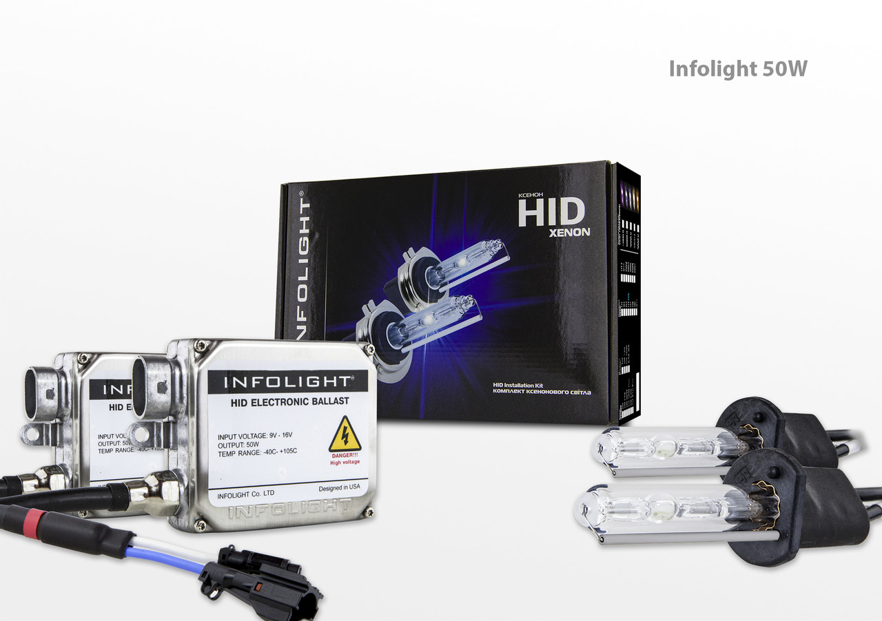 Комплект ксенону Infolight H1 5000К 50W, фото 1