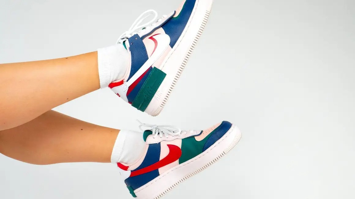 Navy nike air force cheap 1
