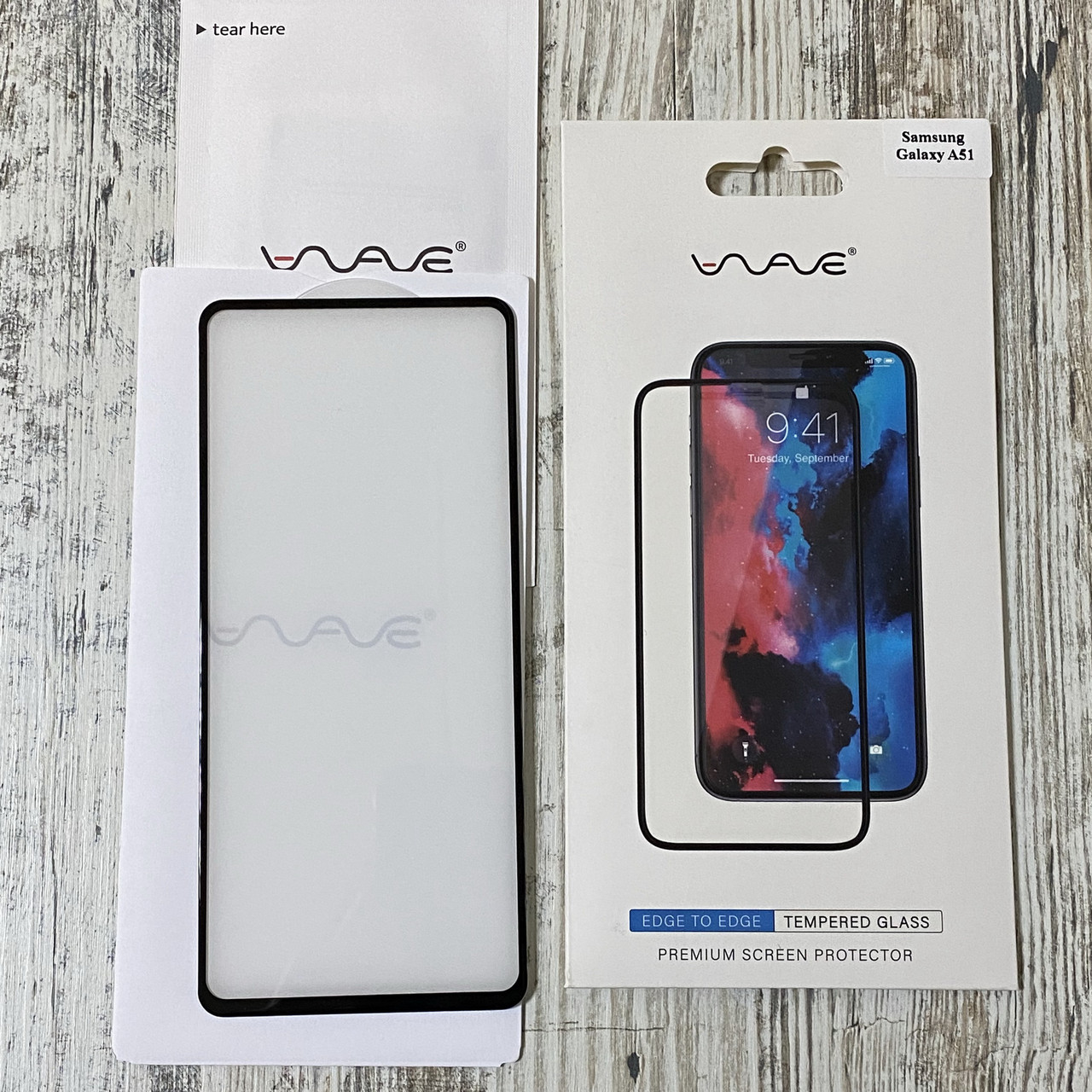 Захисне скло Wave Edge to Edge для Samsung Galaxy A51