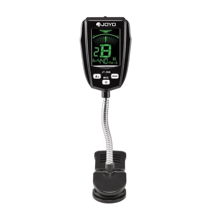 Тюнер JOYO JT-26BТюнер JOYO JT-26B (Для бас-гітари, гитари, скрипки, укулеле), фото 1