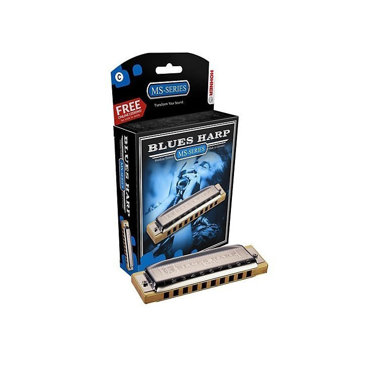 Губная гармошка Hohner M533106X Blues Harp A Box (Тональность A-major/Ля-мажор) - фото 1 - id-p1579072346