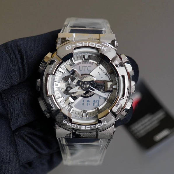 Casio G Shock GM 110SCM 1AER Analog Digital Dealer Time