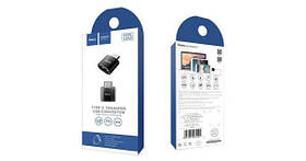 OTG перехідник USB Type-C Black HOCO UA5 2.4 A (box)