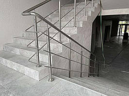 г. Харьков, 1-й Шевченковский въезд, 6.  Нержавеющие перила для лестниц. Перила и поручни для лестниц.  9