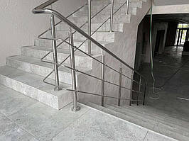 г. Харьков, 1-й Шевченковский въезд, 6.  Нержавеющие перила для лестниц. Перила и поручни для лестниц.  10