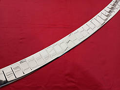 Накладка на задний бампер Skoda Octavia A7 2013-2020 универсал