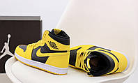 Nike air jordan cheap yellow and black