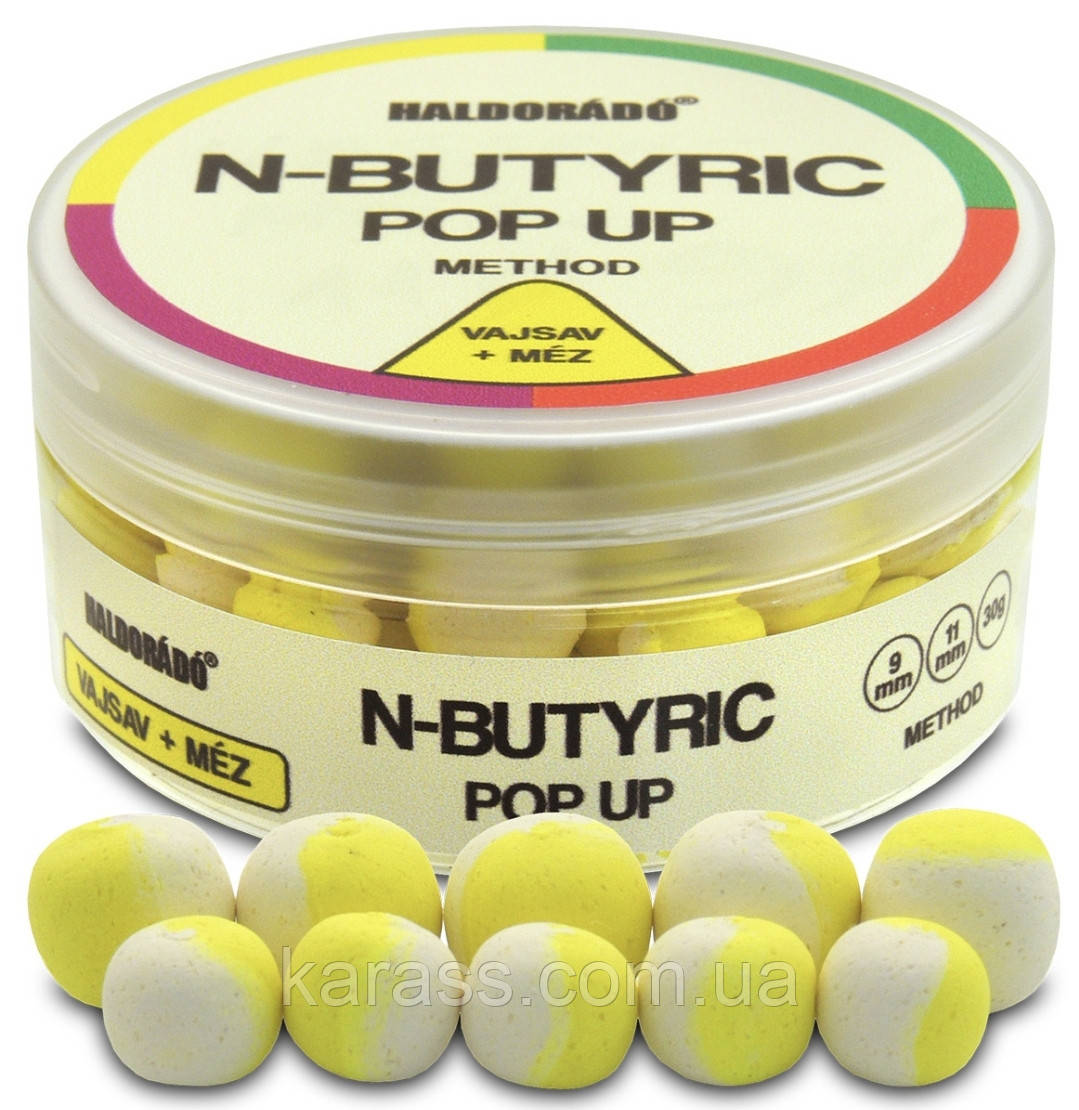 Бойл HALDORÁDÓ N-Butyric Pop Up Method - Vajsav+Méz