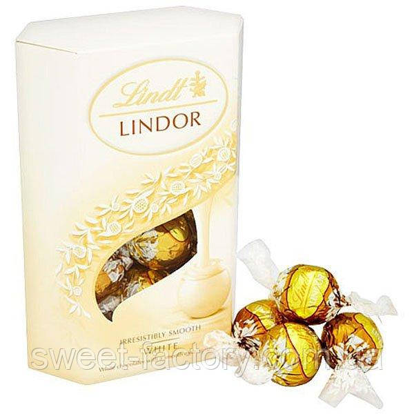 Цукерки Lindt Lindor White 200 g