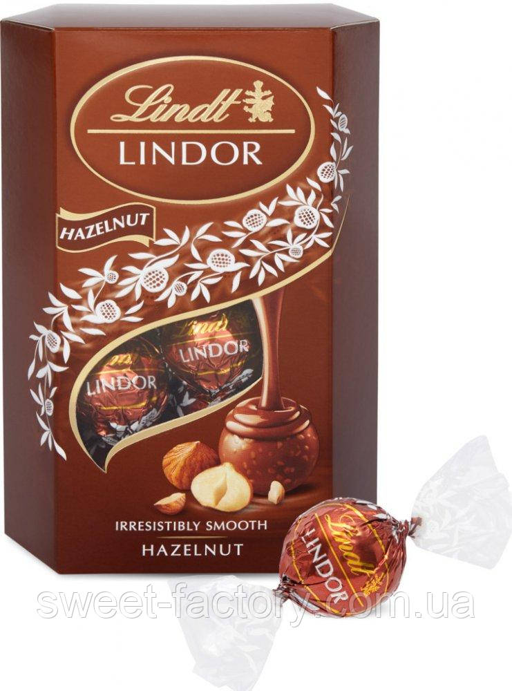 Цукерки Lindt Lindor Hazelnut 200 g