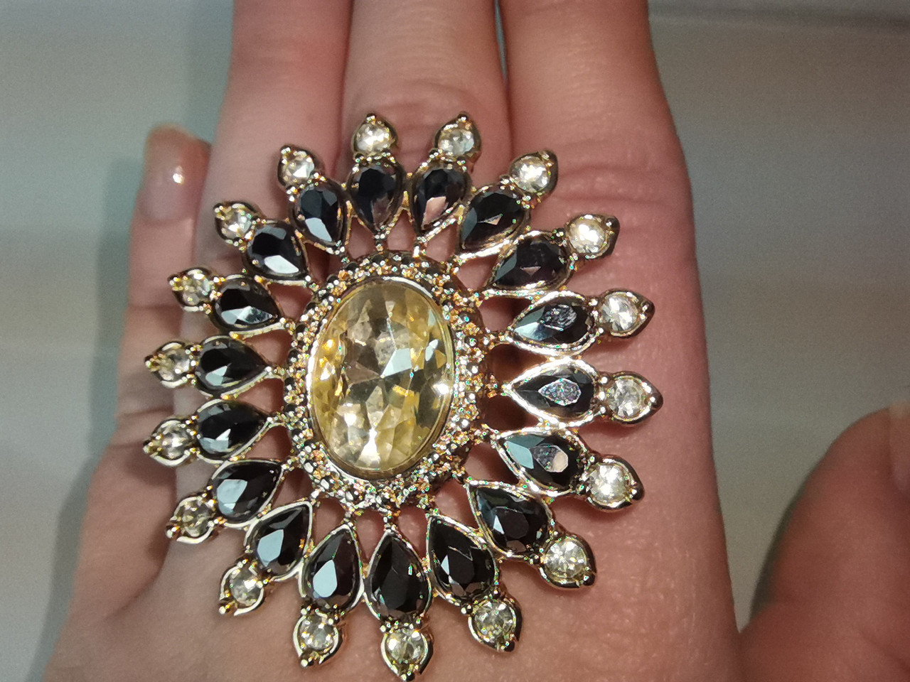 Біжутерія Avon Кільце《Сонце》з регульованим розміром, фото 1