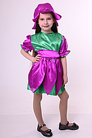 Детский карнавальный костюм цветок Фиалка, колокольчик