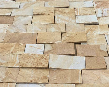 Болгарський сланець «Золото» (1м.кв.) / плитка з каменю для фасаду, цоколя, інтер'єру