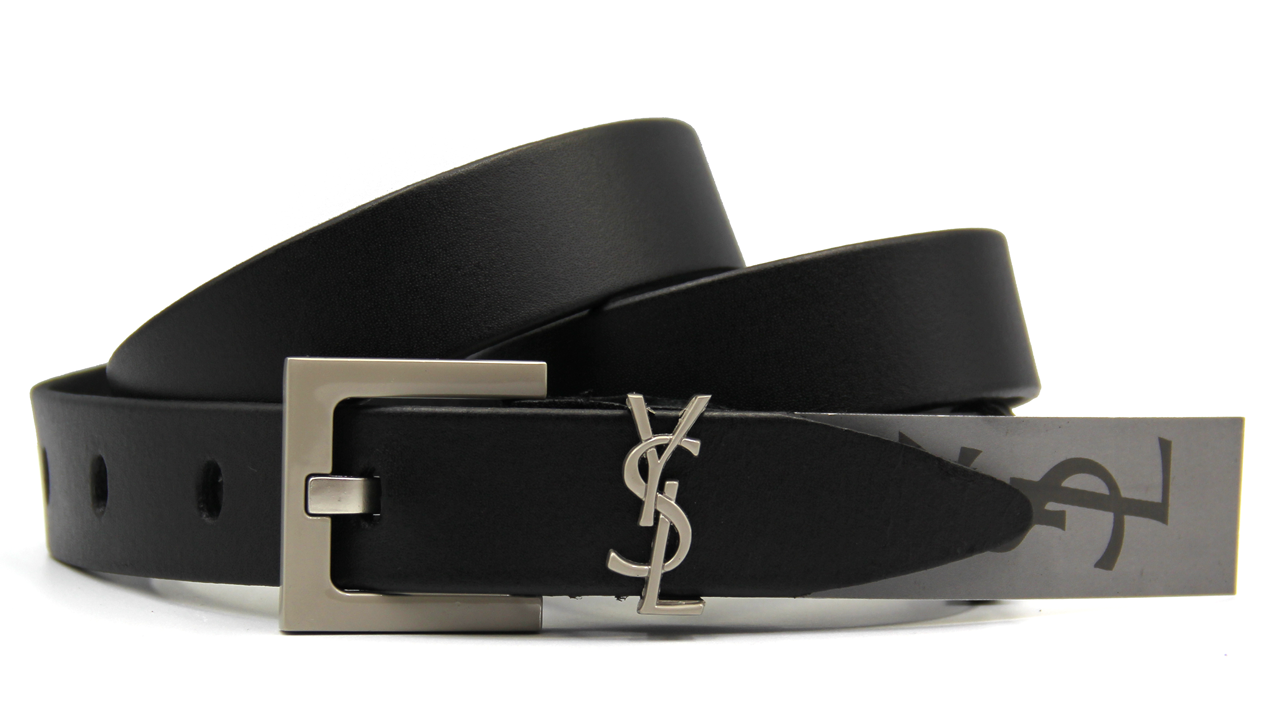 Ремінь жіночий YVES SAINT LAURENT шкіряний