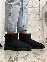Жіночі Ugg Bailey Button black, жіночому уггі, чорні жіночому уггі низькі, зимові жіночі уггі