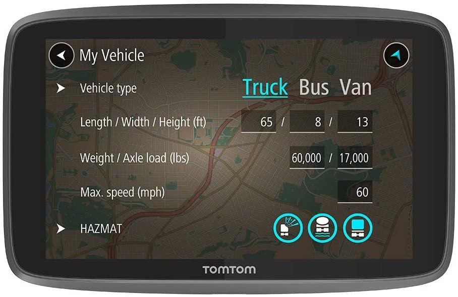 GPS-навігатор TOMTOM GO Professional 520 Wi-Fi Європа (для вантажних автомобілів TIR)