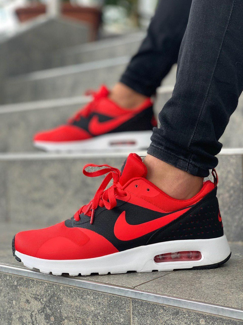 Чоловічі кросівки в стилі Nike Air Max 1 red, кросівки Найк (Репліка ААА)