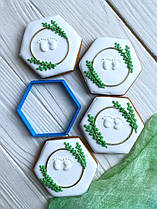 3D-формочки-вирубки для пряників "Рамочка 24/Соти"