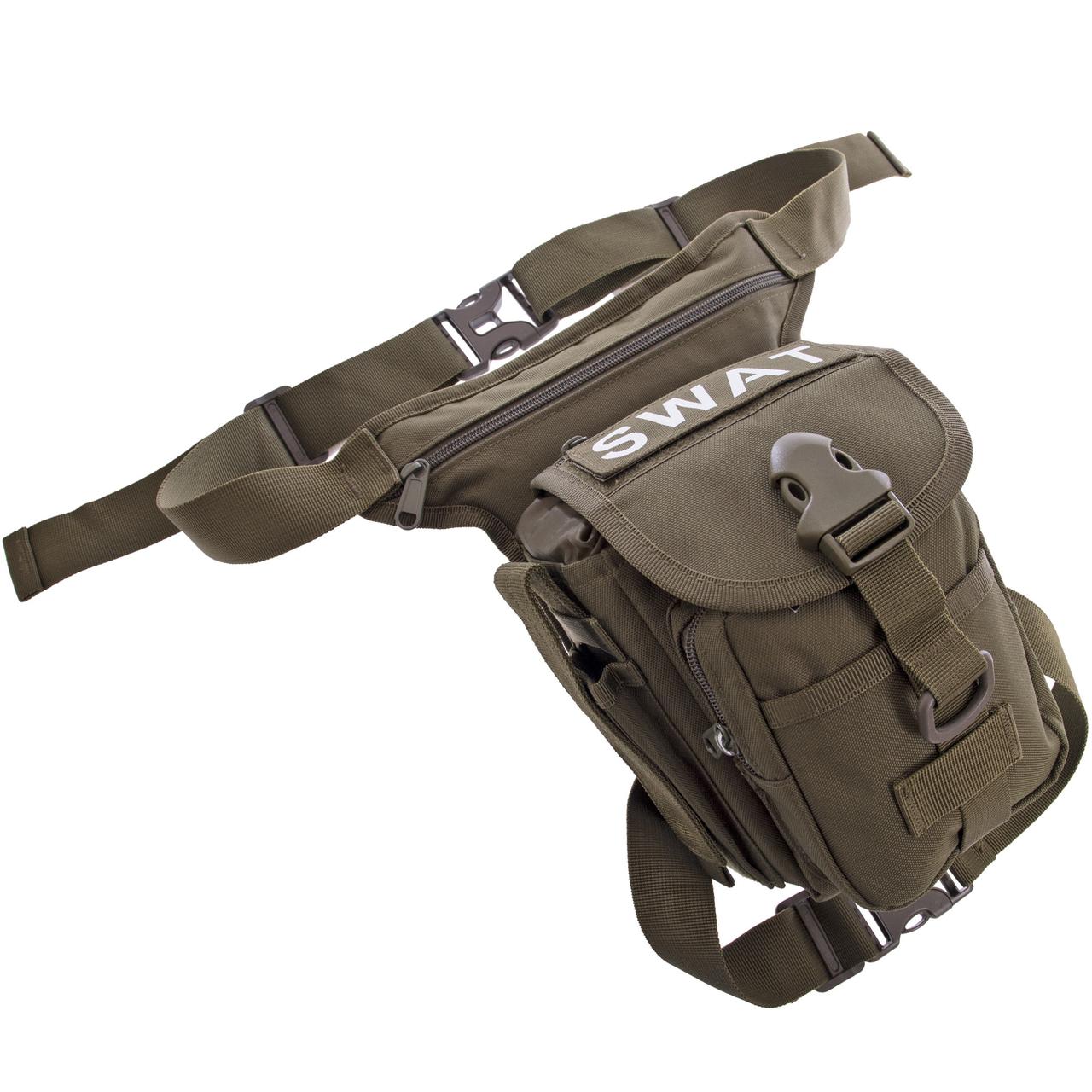 Сумка туристична на стегно SILVER KNIGHT SWAT TY-229 7 л кольору в асортименті