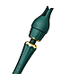Преміум-вібратор мікрофон із насадками Zalo Kyro Wand Turquoise Green, 29х5,3 см., фото 5