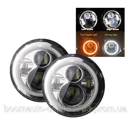 Штатные фары на НИВУ ВАЗ 2101, ГАЗ 24, ВАЗ 2121, УАЗ. LED фара! 90W ...