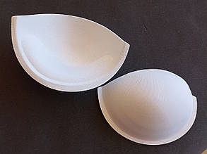 Корсетні чашки балконет #95 з пуш-ап білі