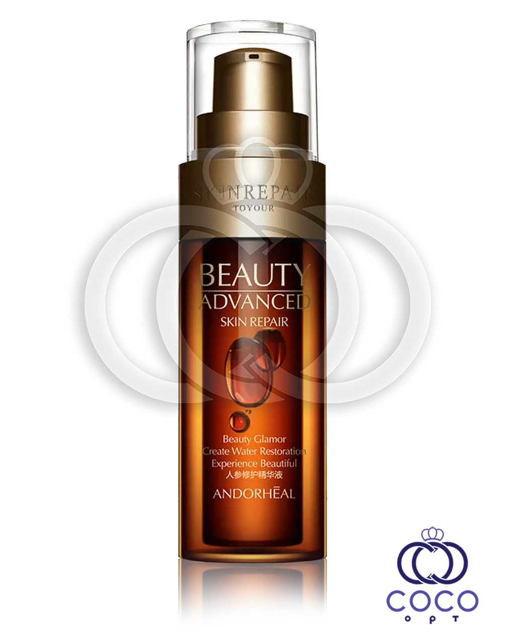 Відновлювальна сироватка з женьшенем Braute Andorheal Ginseng Ginseng Repair Moisturizing Essence 65 мл, фото 1