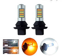 Лампы ДХО в повороты с функцией дневные ходовые огни P21W 1156 drl turn light ближний свет