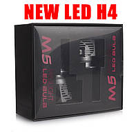 H4 светодиодные авто лампы 40W 12-24V 6500K. LED лампы M5. Компактные и надежные!
