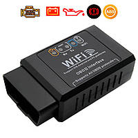 Автосканер OBD2 ELM327 WIFI 2714, диагностический сканер для авто | (ST)